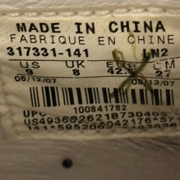 Nike Air Force 1 Mid Supreme Max Air CB Barkley•Size 9•White Blue Red•Rare• - Picture 12 of 16